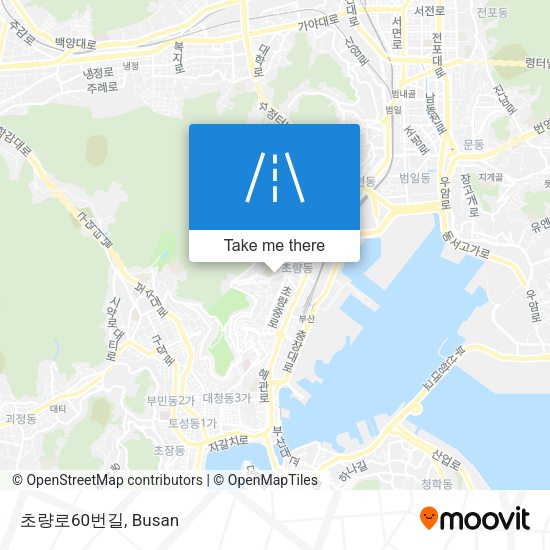 초량로60번길 map