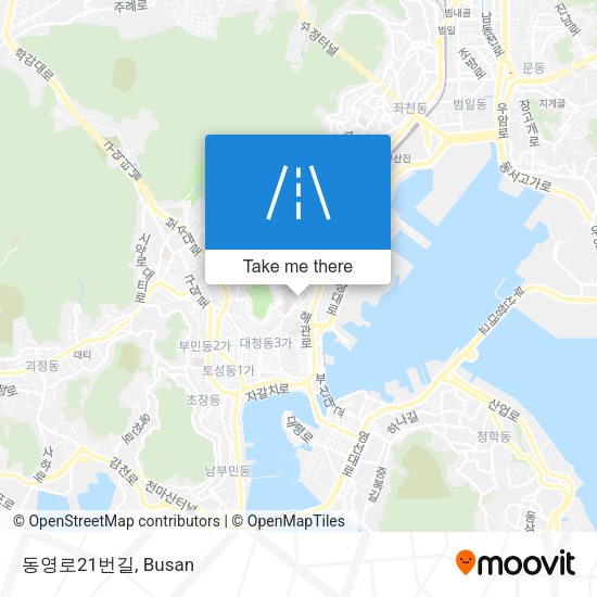 동영로21번길 map
