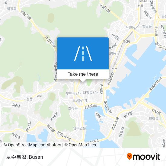 보수북길 map