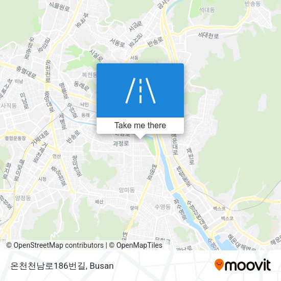 온천천남로186번길 map