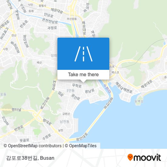 감포로38번길 map
