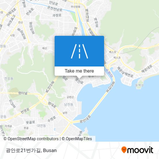 광안로21번가길 map