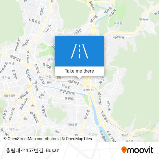 충렬대로457번길 map