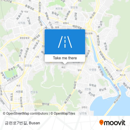 금련로7번길 map