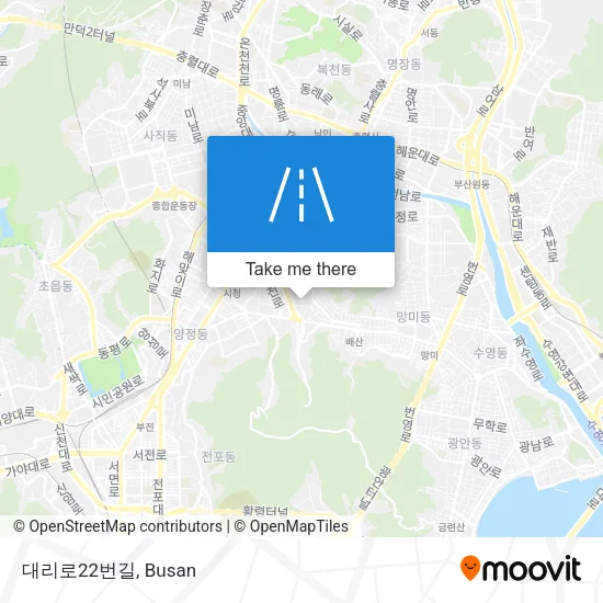 대리로22번길 map