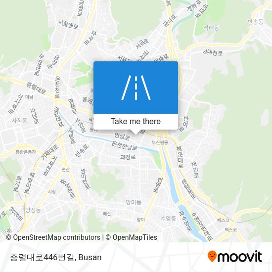 충렬대로446번길 map