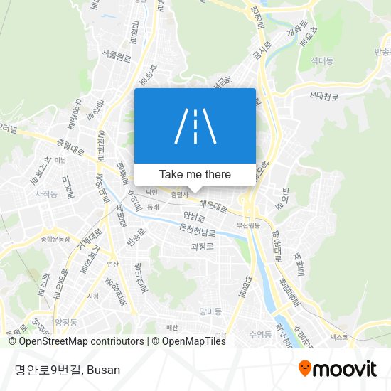 명안로9번길 map