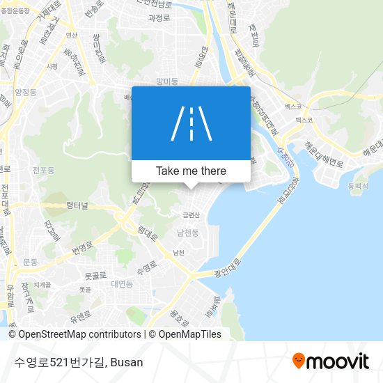 수영로521번가길 map