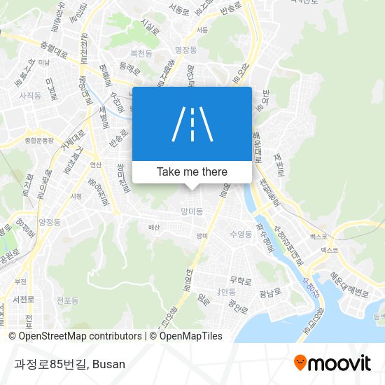 과정로85번길 map