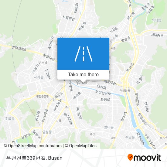 온천천로339번길 map