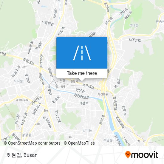호현길 map