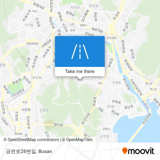 금련로26번길 map