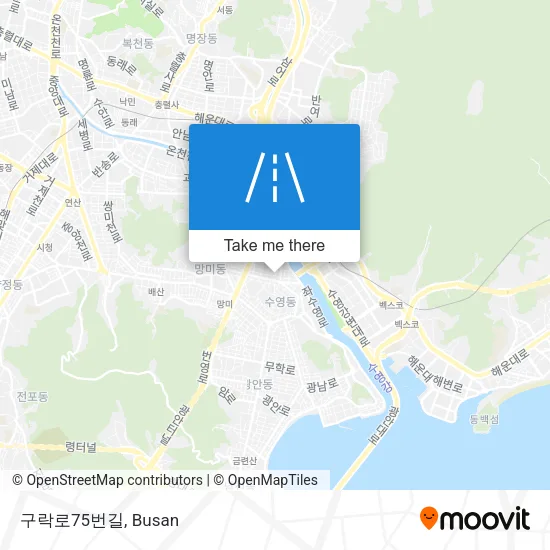 구락로75번길 map