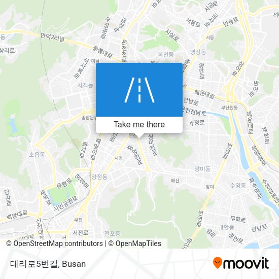 대리로5번길 map