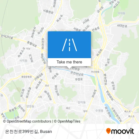 온천천로399번길 map