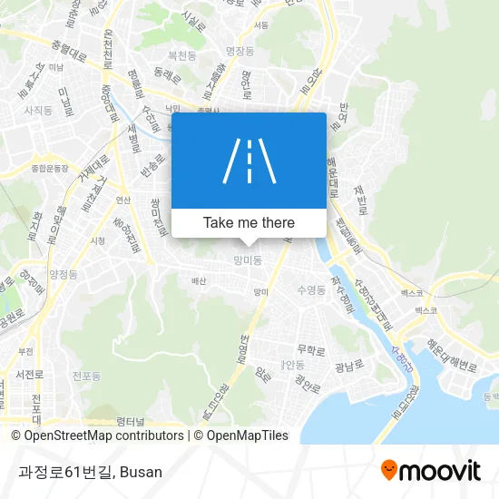 과정로61번길 map