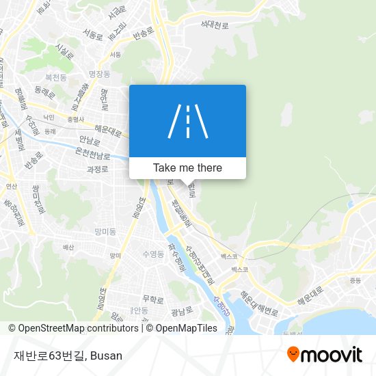 재반로63번길 map