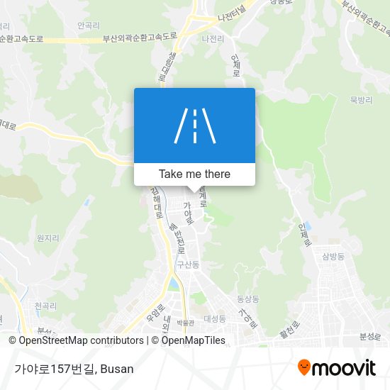 가야로157번길 map