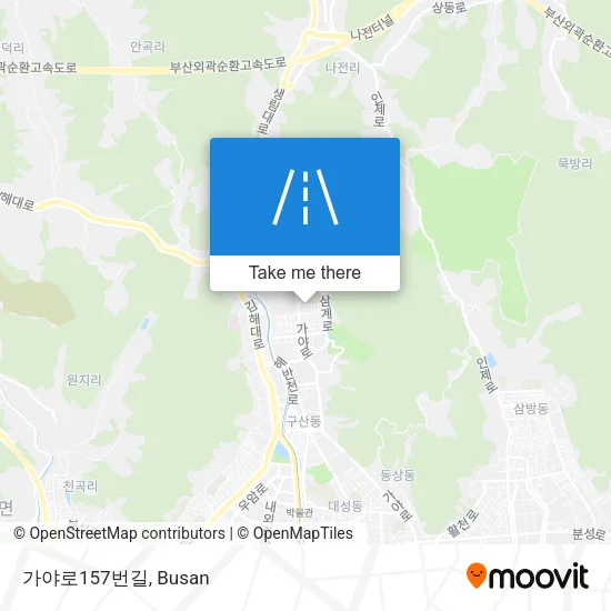 가야로157번길 map