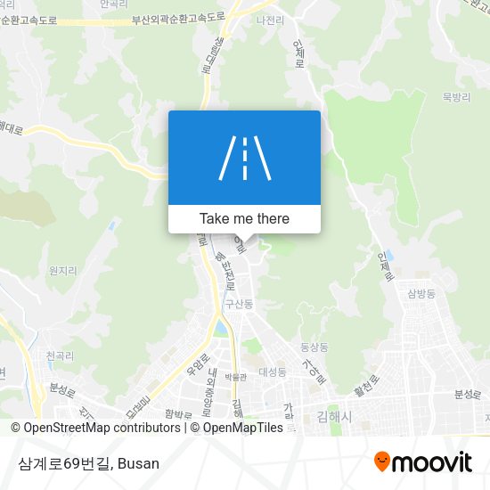 삼계로69번길 map