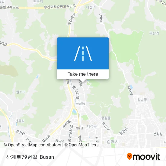 삼계로79번길 map