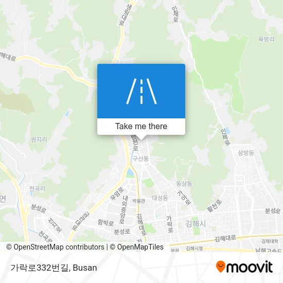 가락로332번길 map