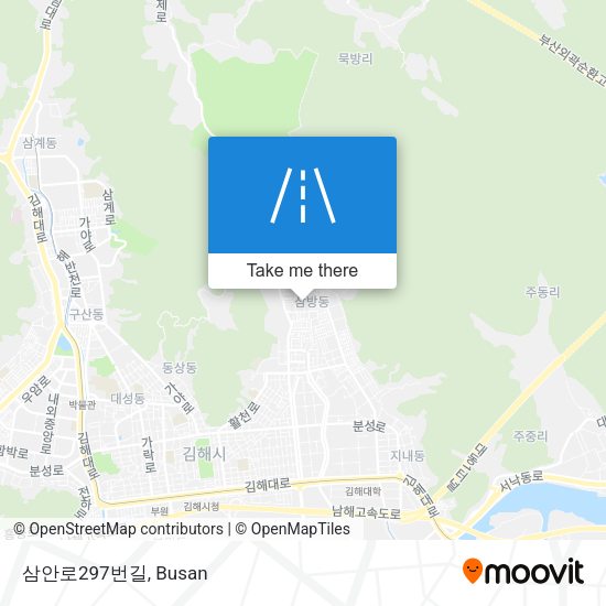 삼안로297번길 map