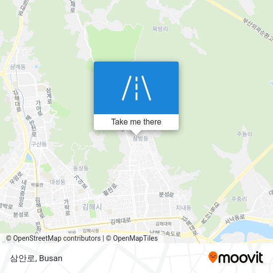 삼안로 map