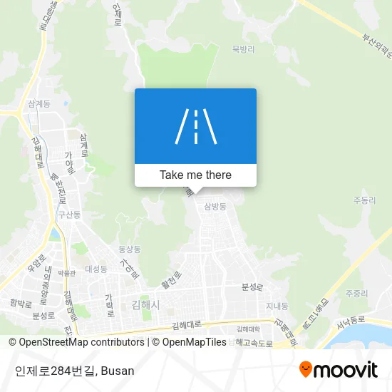 인제로284번길 map