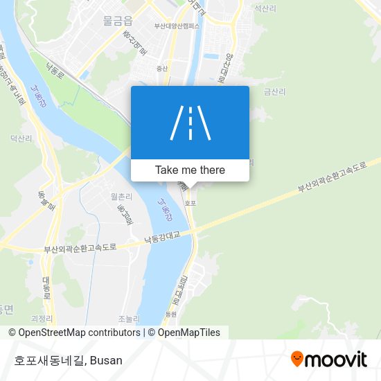 호포새동네길 map