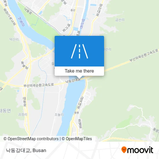 낙동강대교 map
