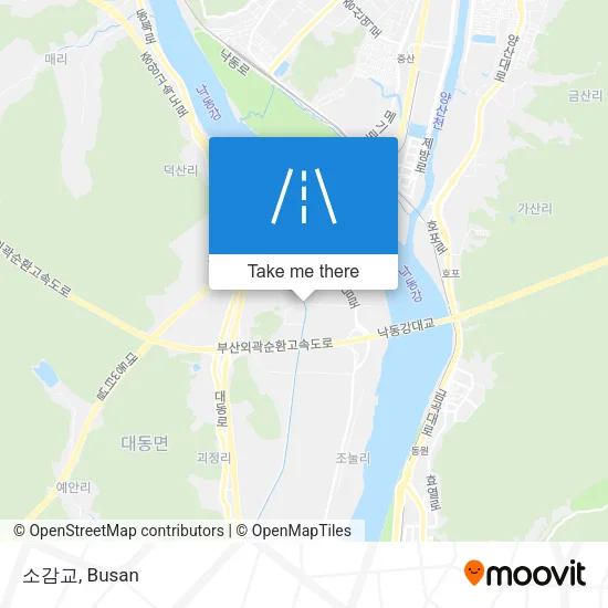소감교 map