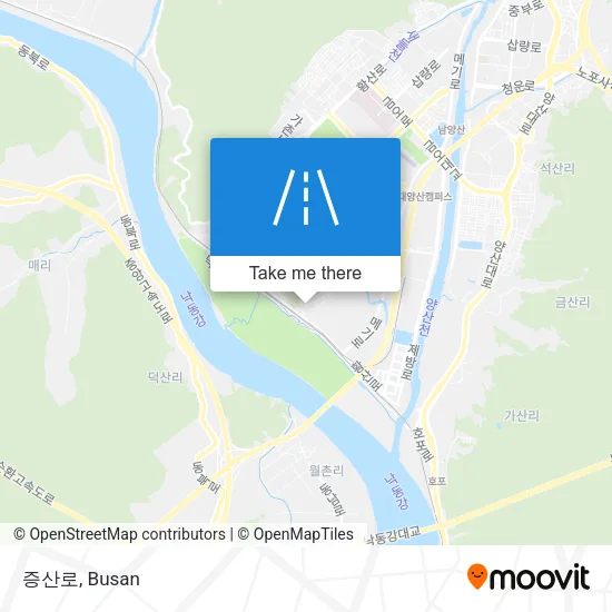 증산로 map