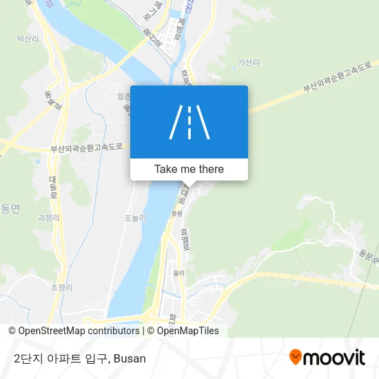 2단지 아파트 입구 map