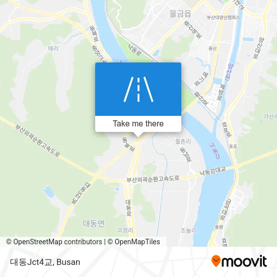 대동Jct4교 map