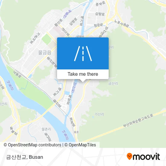 금산천교 map