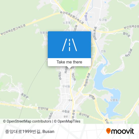중앙대로1999번길 map