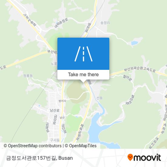 금정도서관로157번길 map