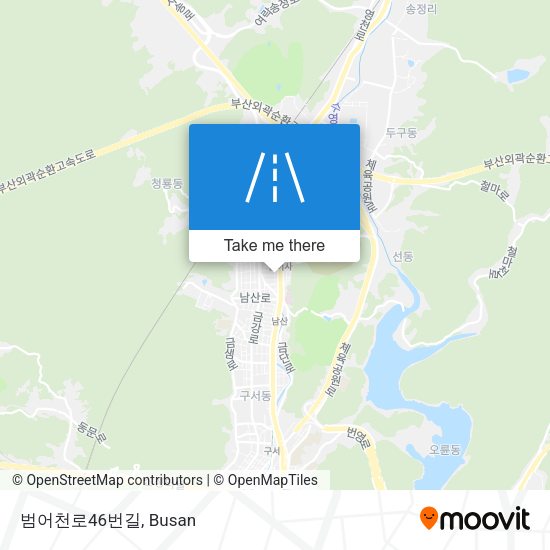 범어천로46번길 map