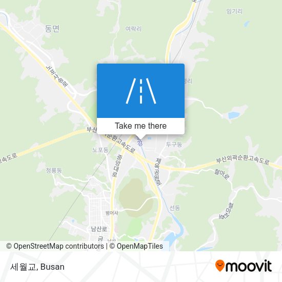 세월교 map