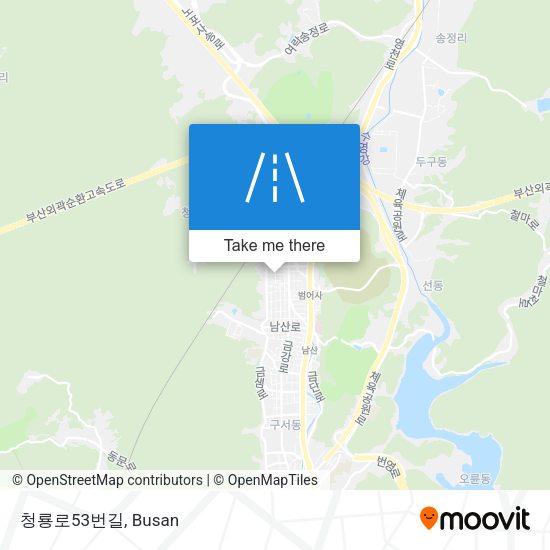 청룡로53번길 map
