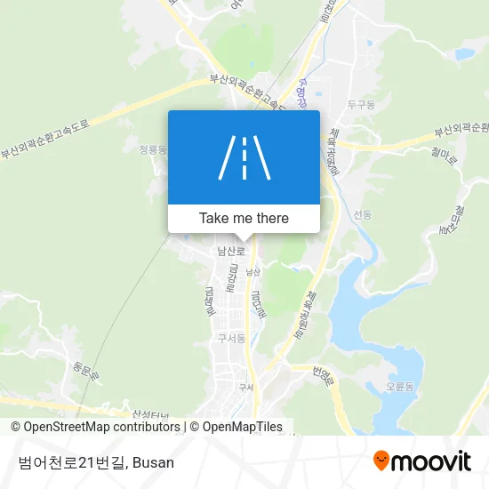 범어천로21번길 map