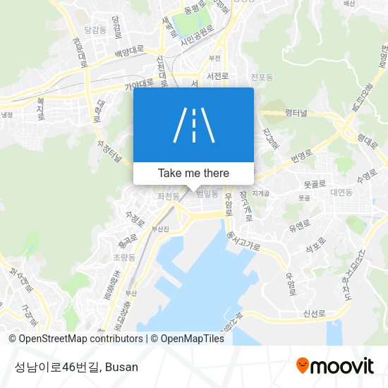 성남이로46번길 map