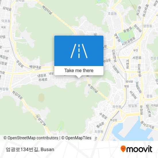 엄광로134번길 map