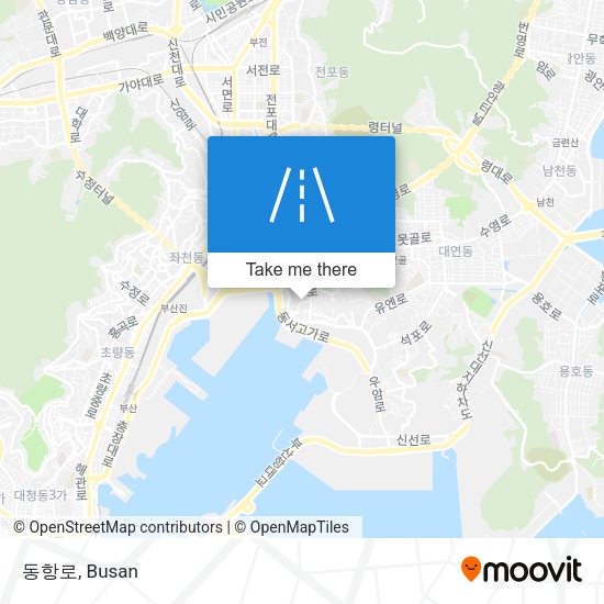 동항로 map