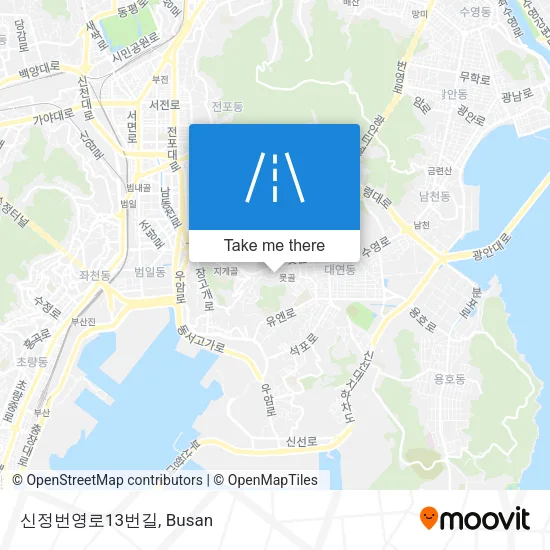 신정번영로13번길 map