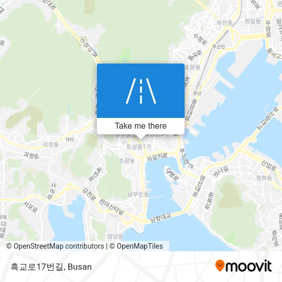 흑교로17번길 map