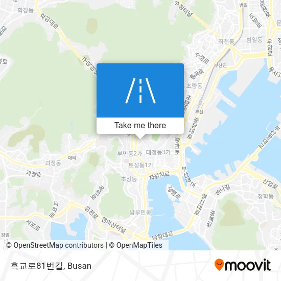 흑교로81번길 map