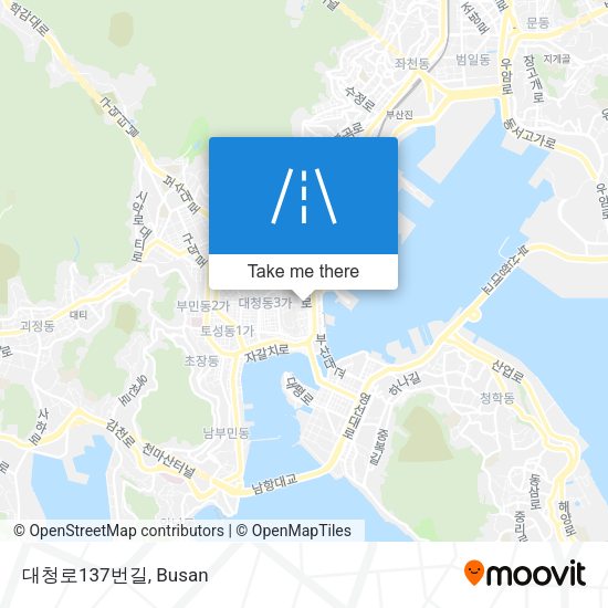 대청로137번길 map