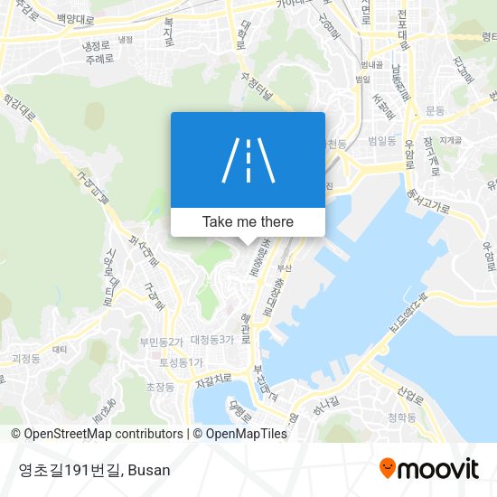 영초길191번길 map